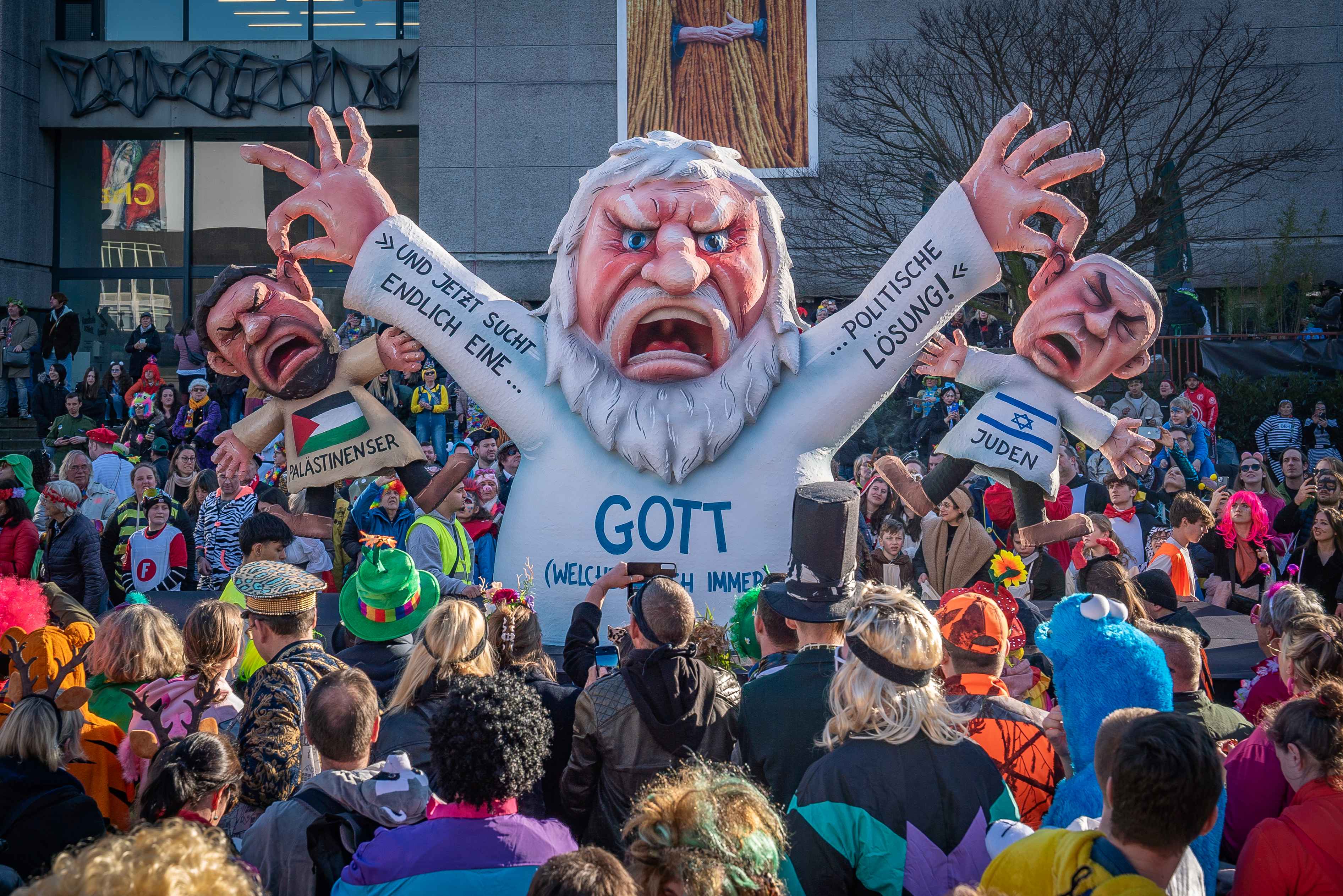 "Irgendein Gott zum Nahostkonflikt"