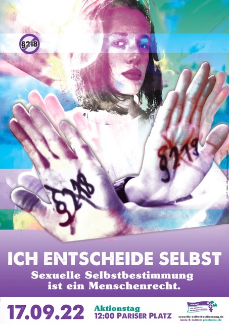 Plakat zum Aktionstag 2022