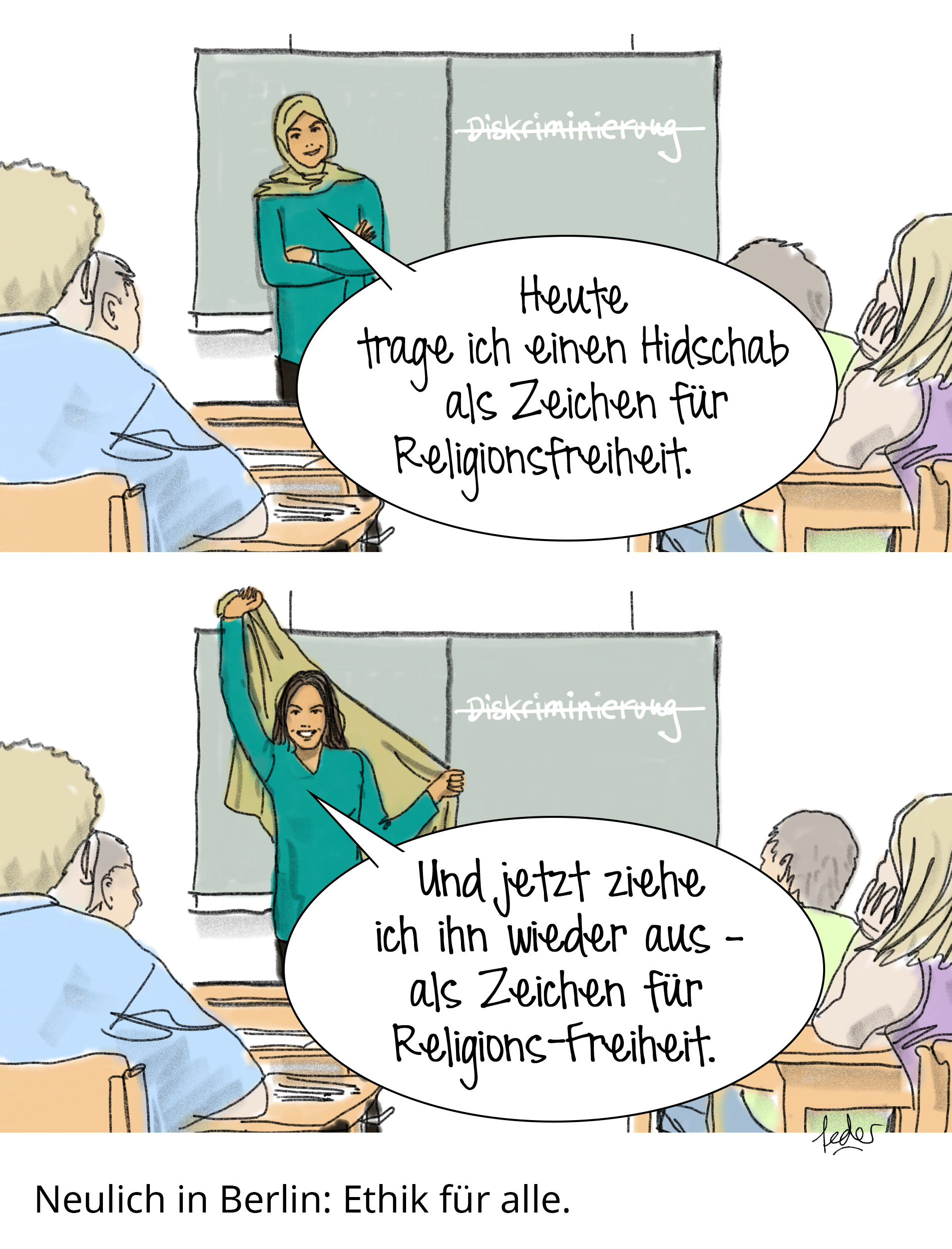 Religionsfreiheit und Religions-Freiheit