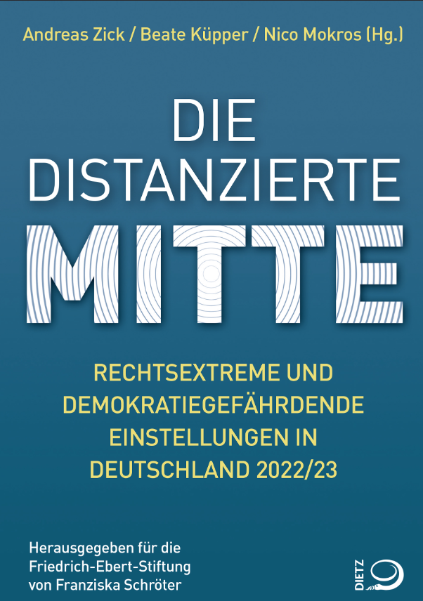 Coverbild der Studie "Die distanzierte Mitte"