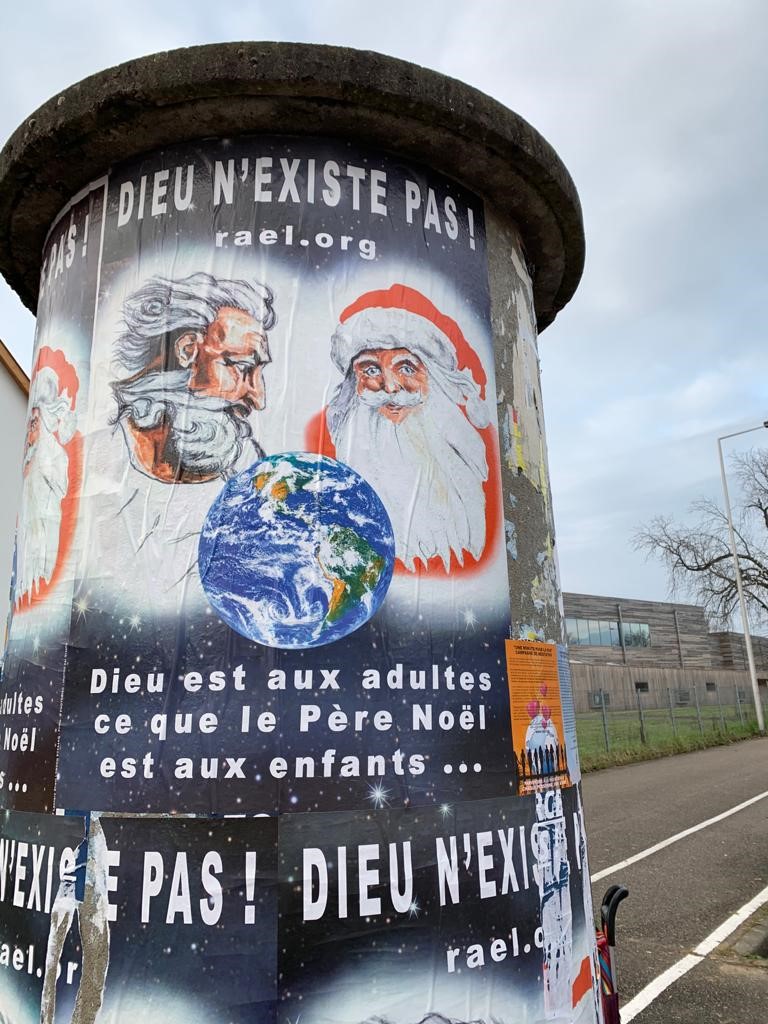 Plakat "Dieu n'existe pas!" Plakat "Dieu n'existe pas!"