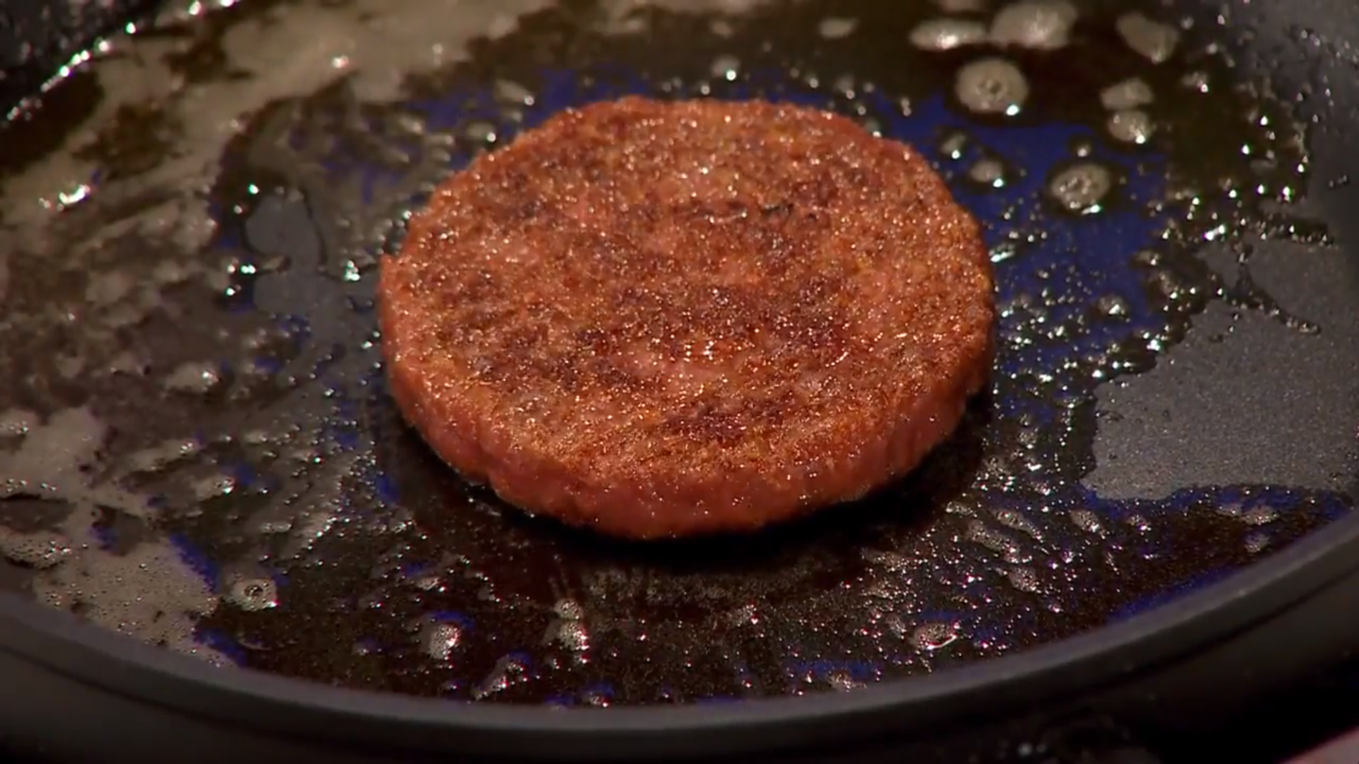 Erster Labor-Burger