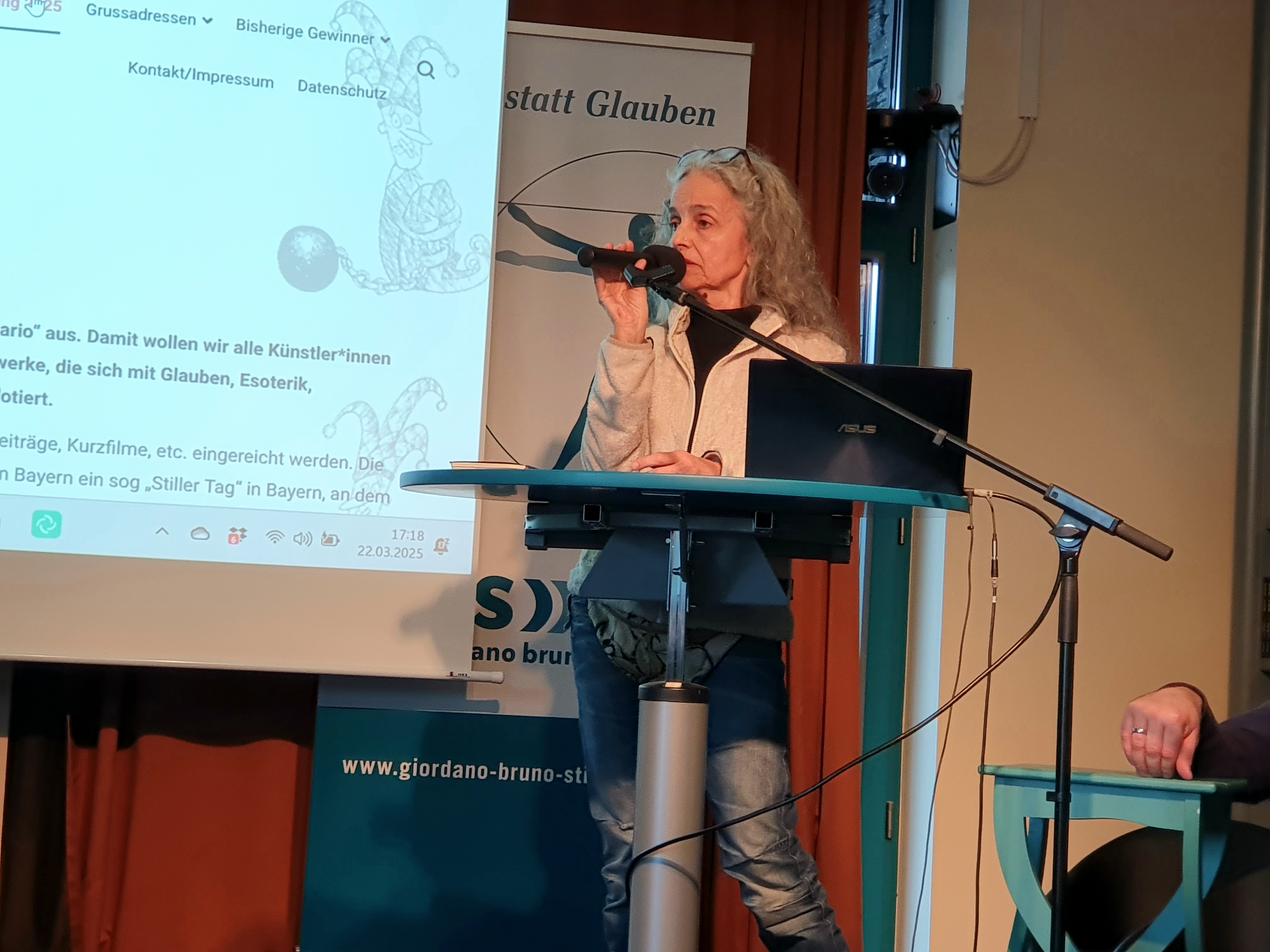 Assunta Tammelleo stellte den "Frechen Mario" vor