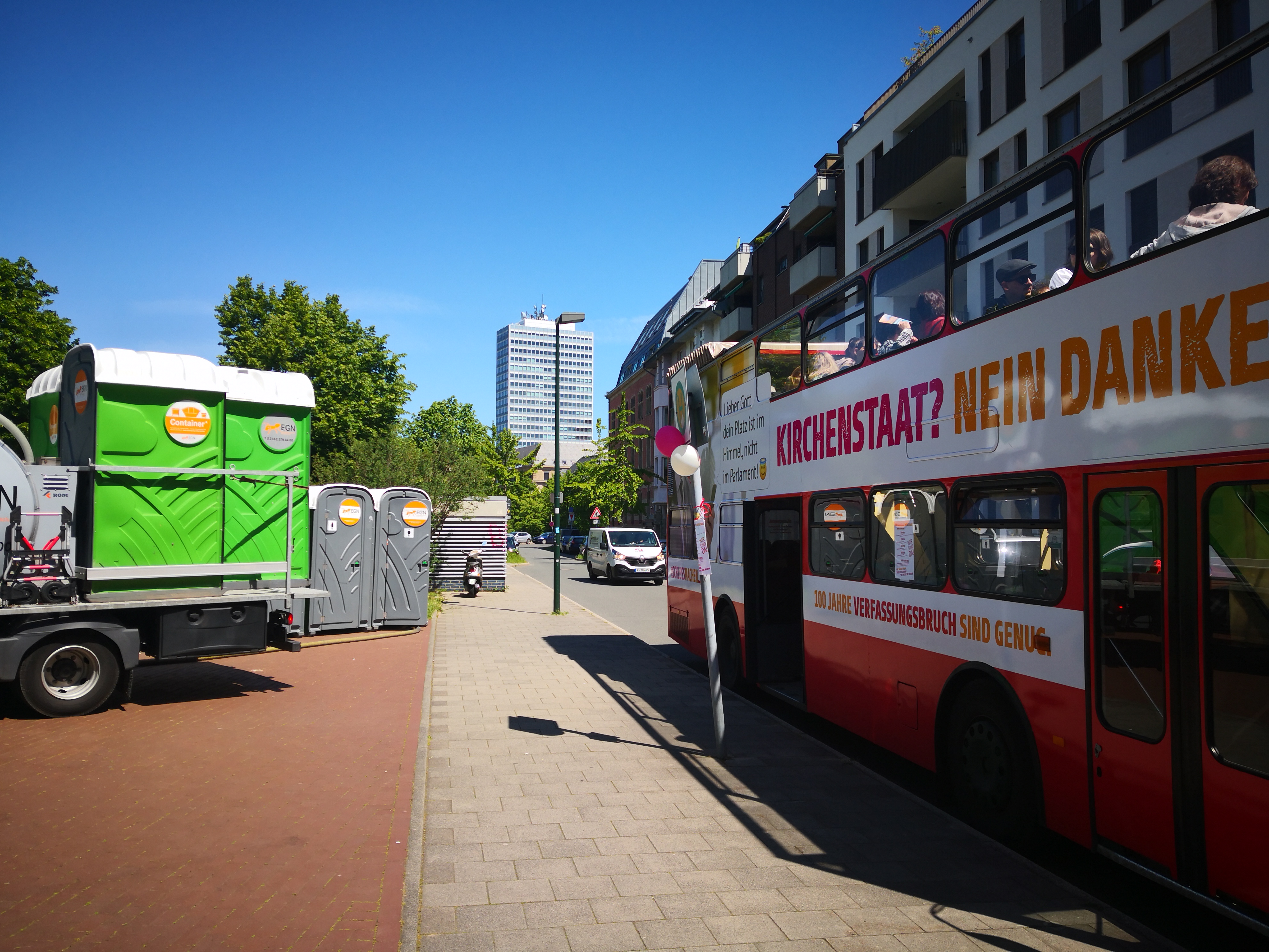 Das Dixi-Problem. Foto: © Maximilian Steinhaus