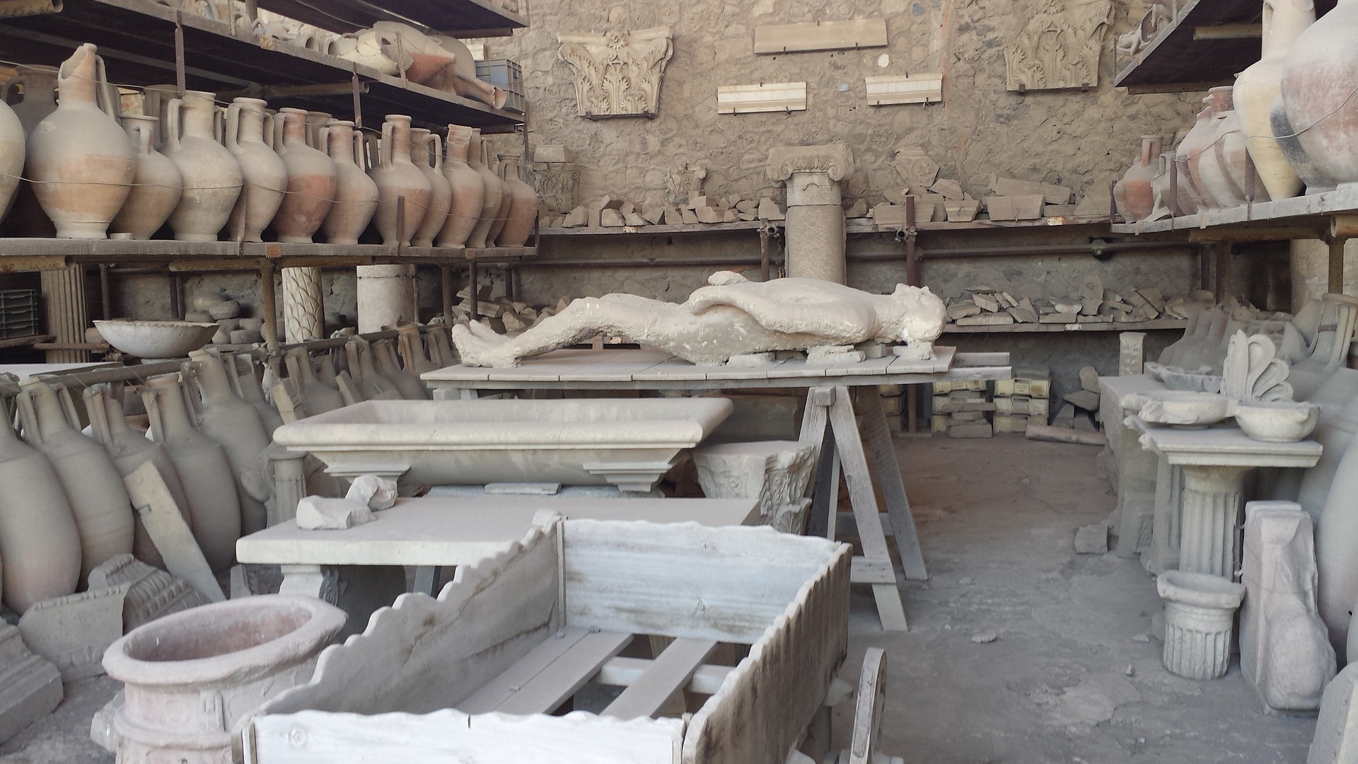 Erhaltenes aus Pompeji