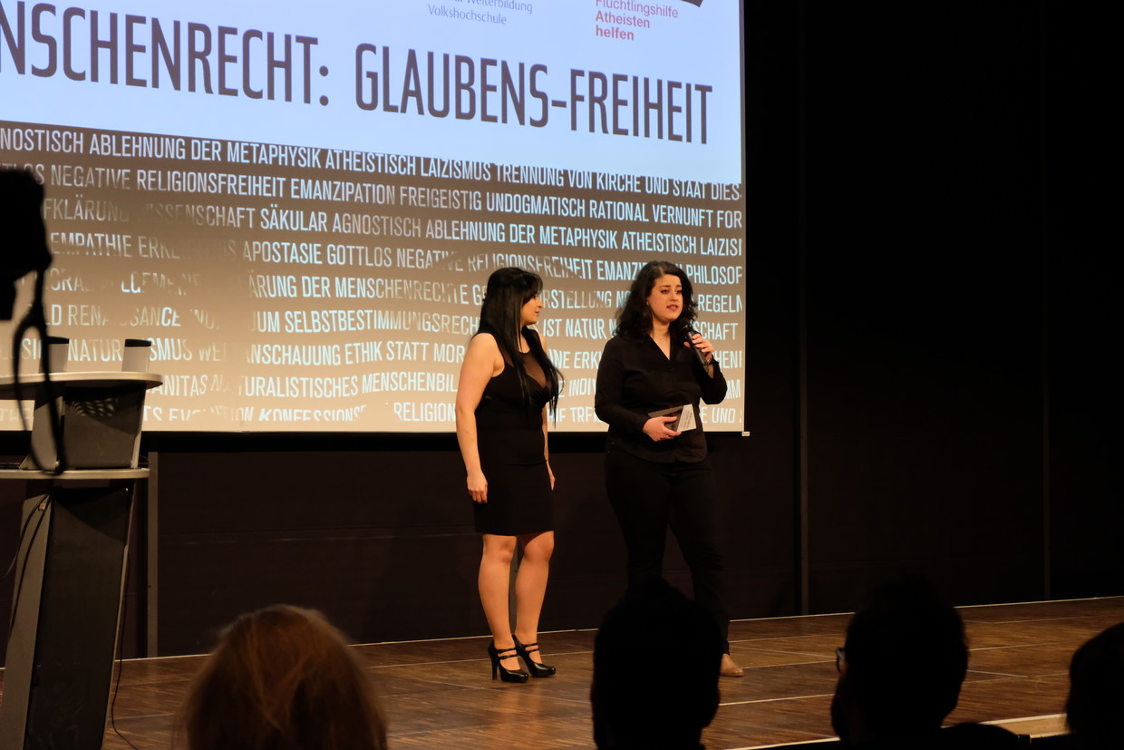 Rana Ahmad und Homaira Mansury