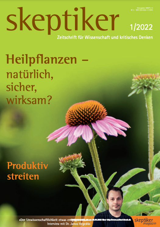Cover des Skeptiker 1/2022