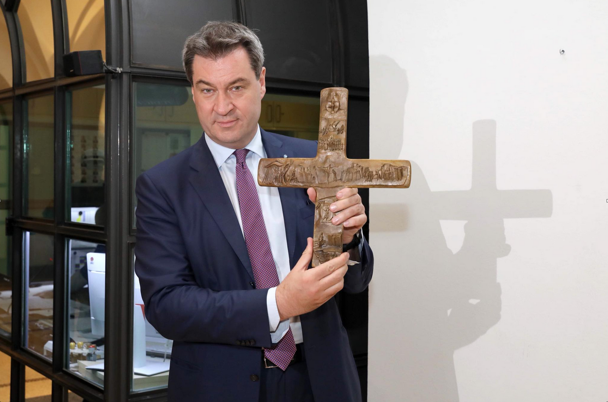 Söder und sein Kreuz