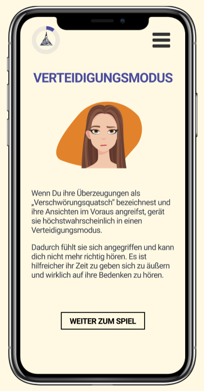 Mögliche Reaktion: "Verteidigungsmodus"