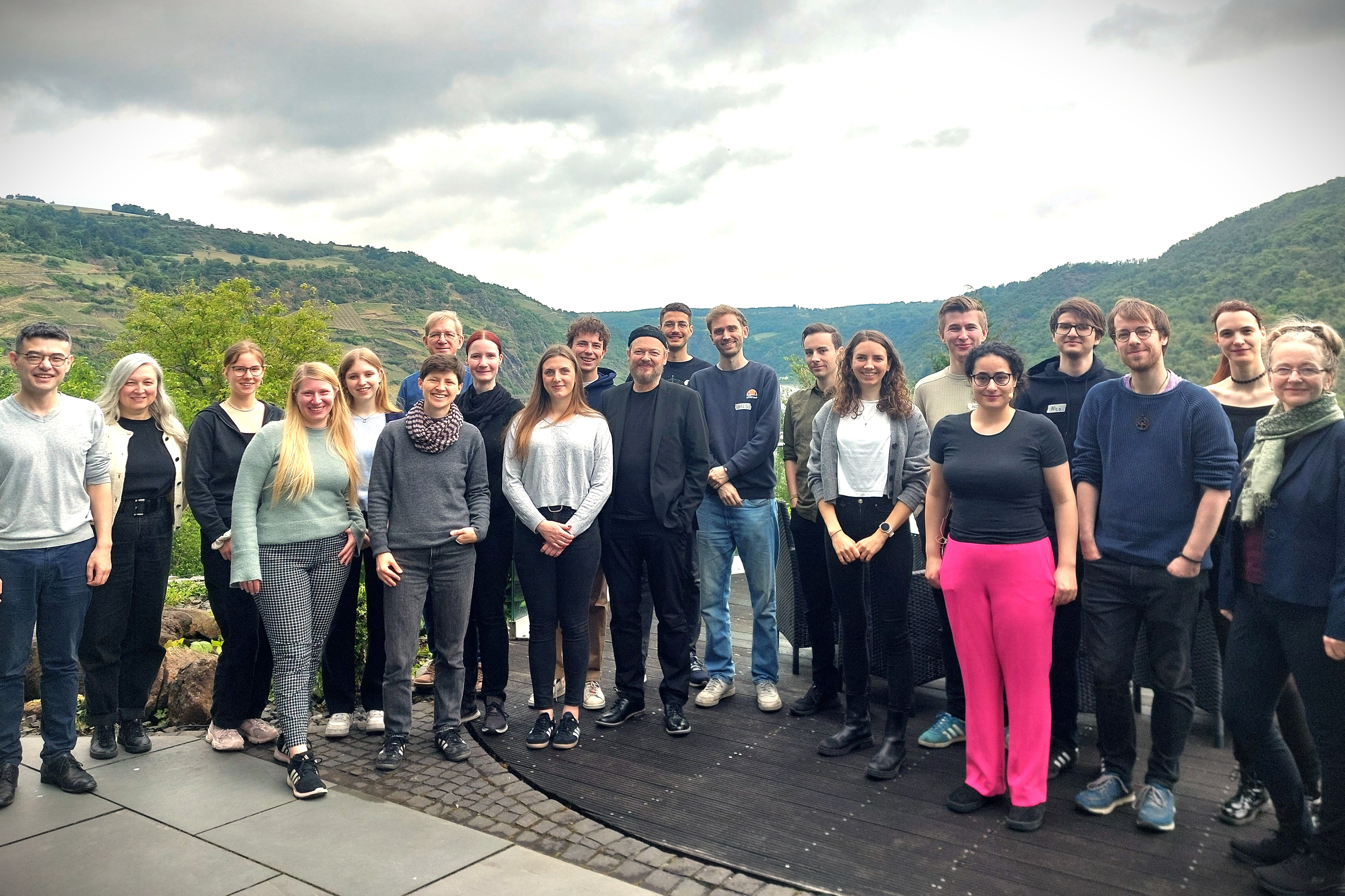 Gruppenfoto beim Stipendiat*innen-Treffen