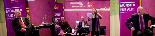 Diskussion in Münster Diskussion in Münster