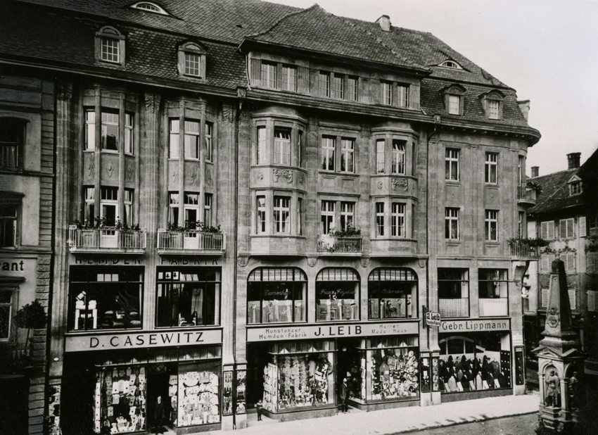 Marktstätte 17, 19 und 21 (nach dem Umbau) 