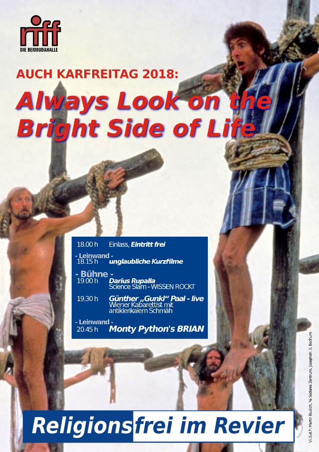 Plakat zur Veranstaltung
