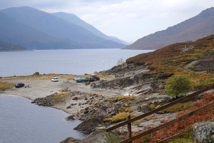 Der Stausee von Loch Mullardoch