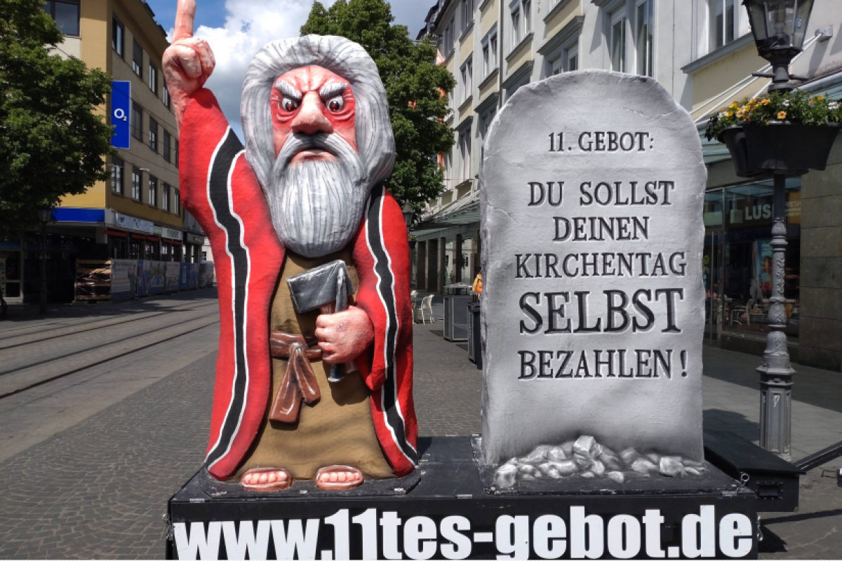 Das "11. Gebot" beim Katholikentag in Würzburg
