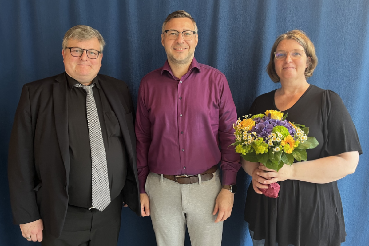 Neue und bisherige Geschäftsführung