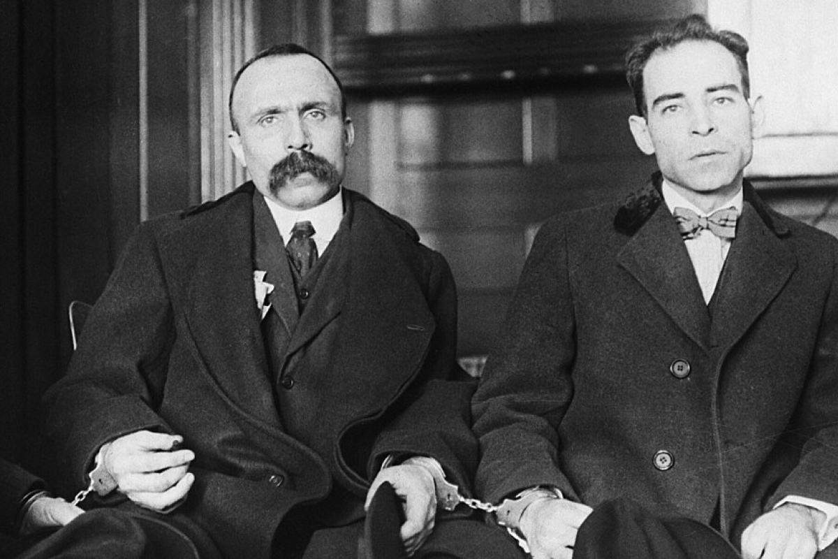 Bartolomeo Vanzetti und Nicola Sacco
