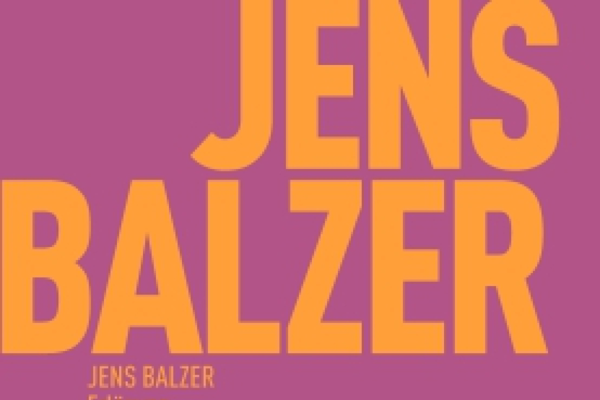 Buchcover Jens Balzer "Erlösung"
