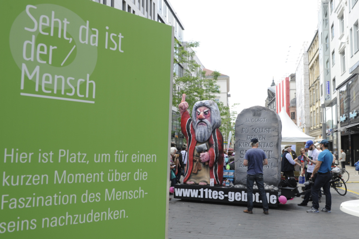 Seht, da ist der Moses!