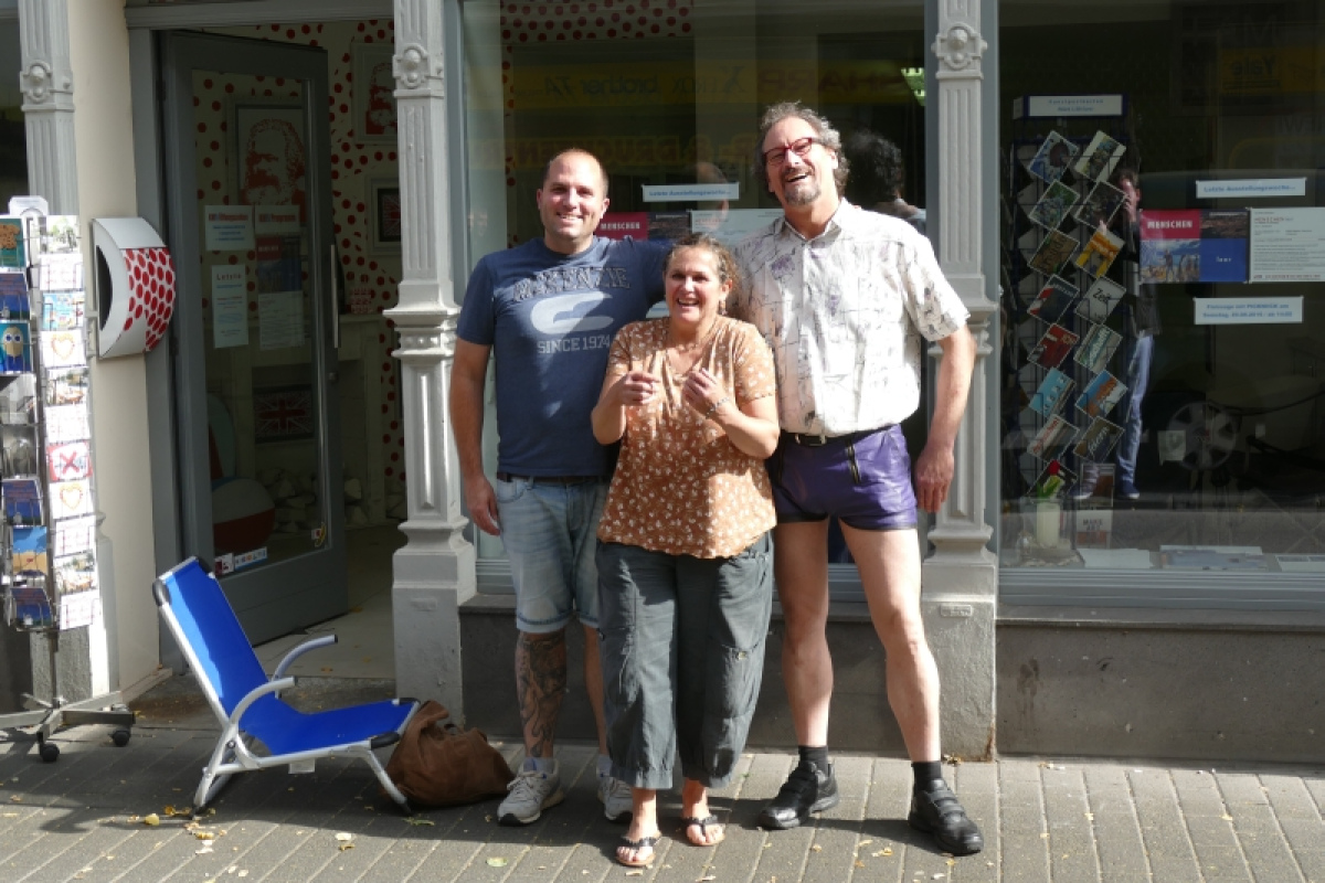 Laas Koehler, Martina Diederich, Peter Menne (v.l.n.r.)