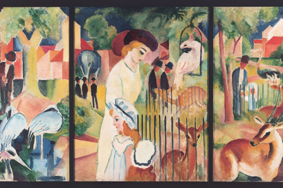 August Macke: Grosser Zoologischer Garten
