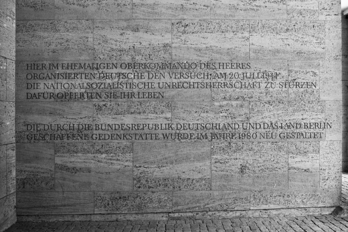 Gedenkstätte Stauffenbergstraße, Foto: © Evelin Frerk