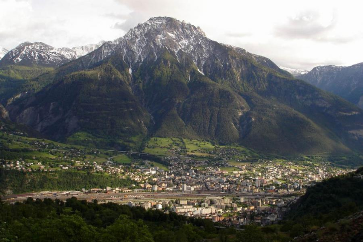 Glishorn mit Gemeinden Brig-Glis und Naters