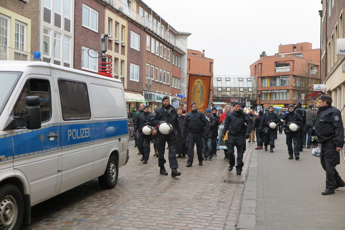 1000 Kreuze Marsch Münster 2017