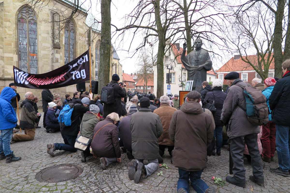 1000 Kreuze Marsch Münster 2016