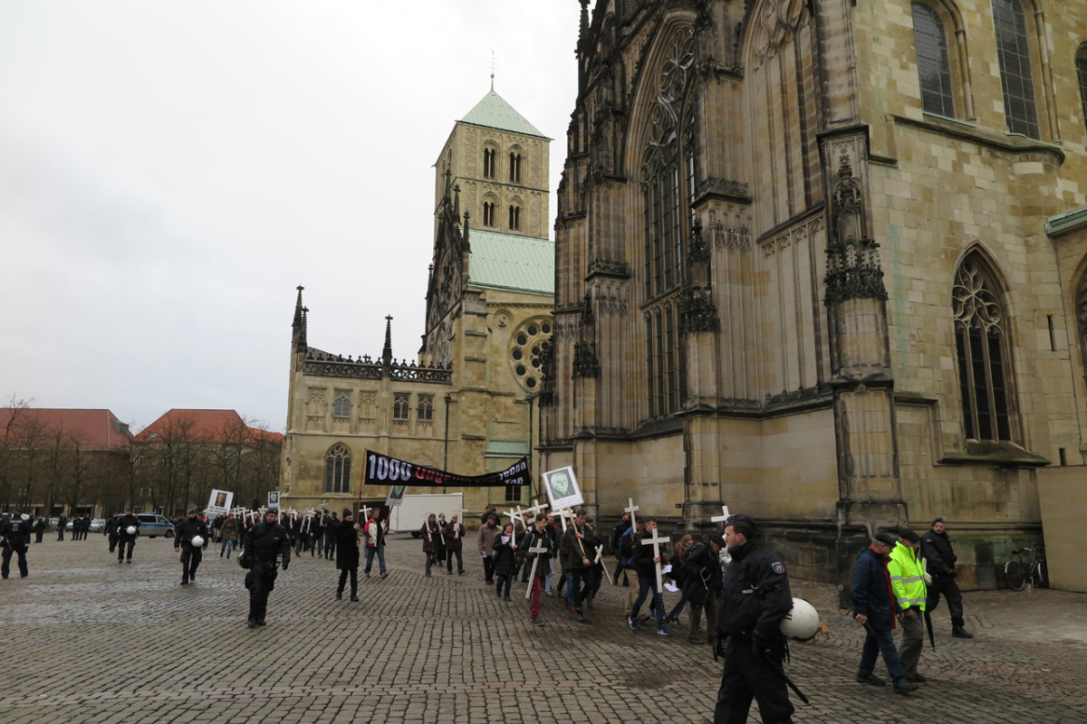 1000 Kreuze Marsch Münster 2017
