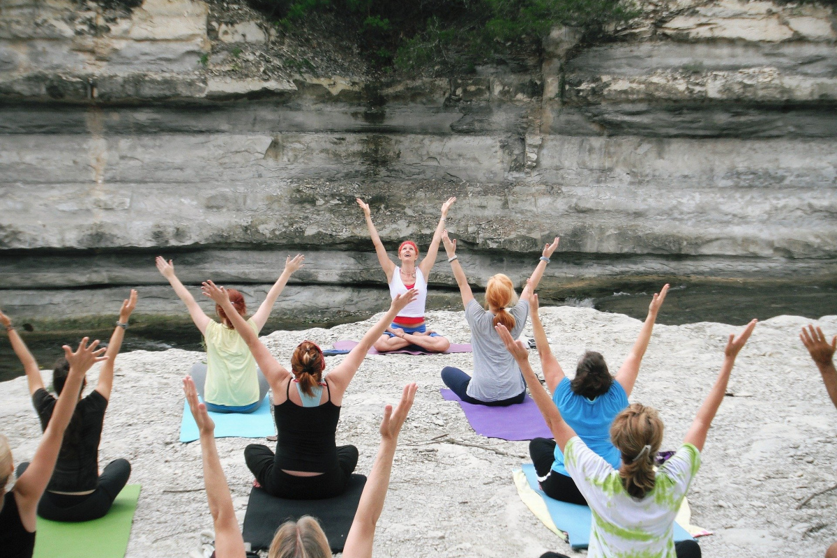 Yoga in der Natur