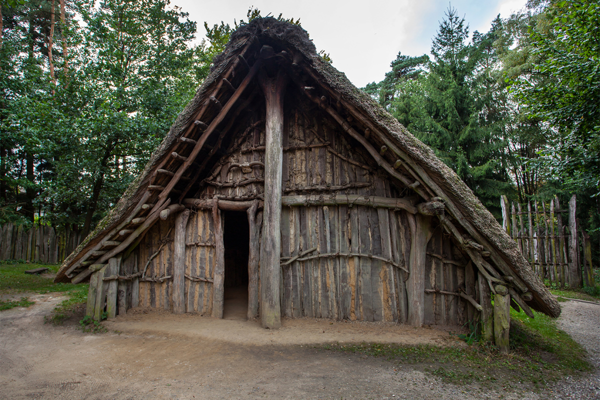 Jungsteinzeitliches Langhaus 