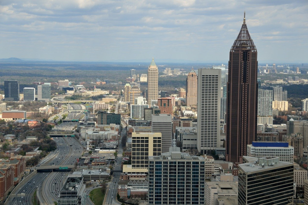 Atlanta, Hauptstadt des US-Bundesstaats Georgia