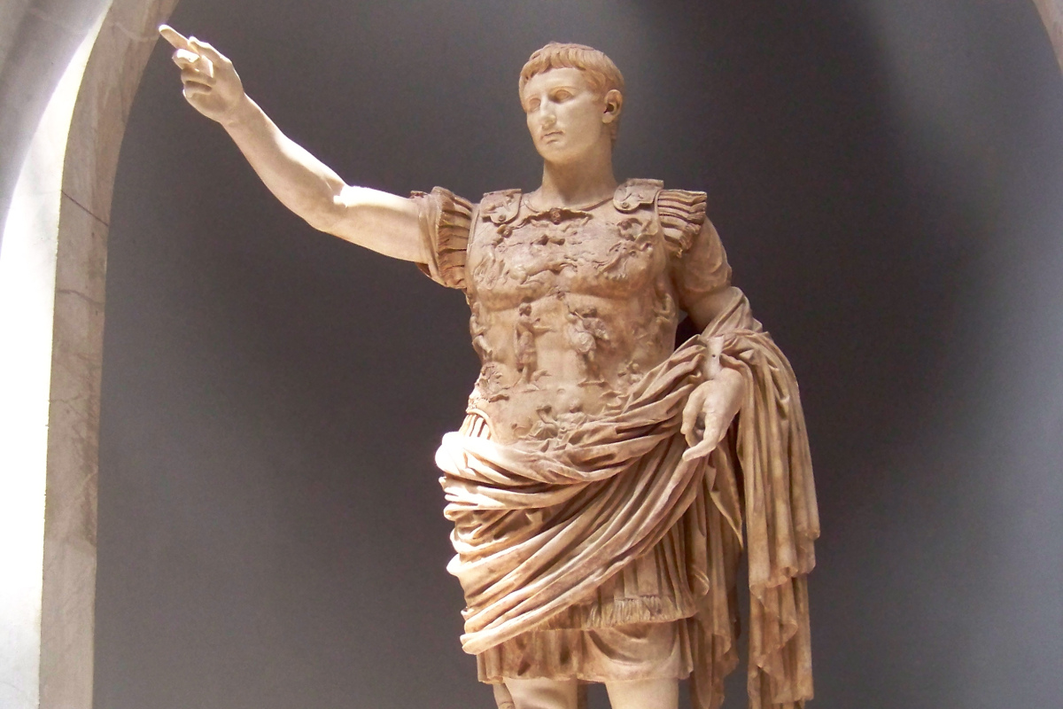 Statue von Kaiser Augustus
