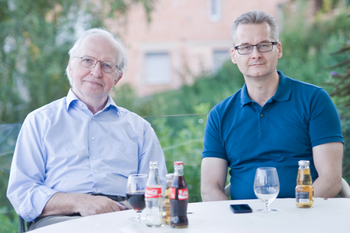Dr. Carsten Frerk und Matthias Krause