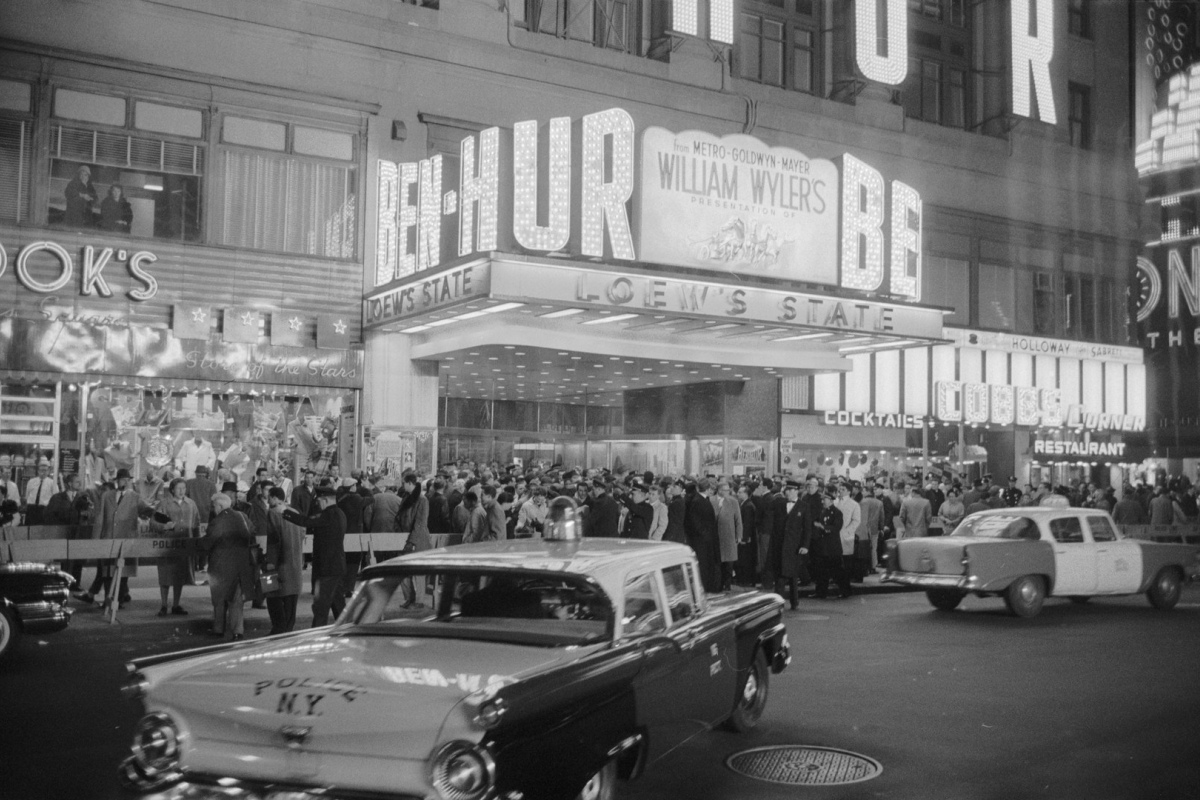 Weltpremiere des Films Ben Hur