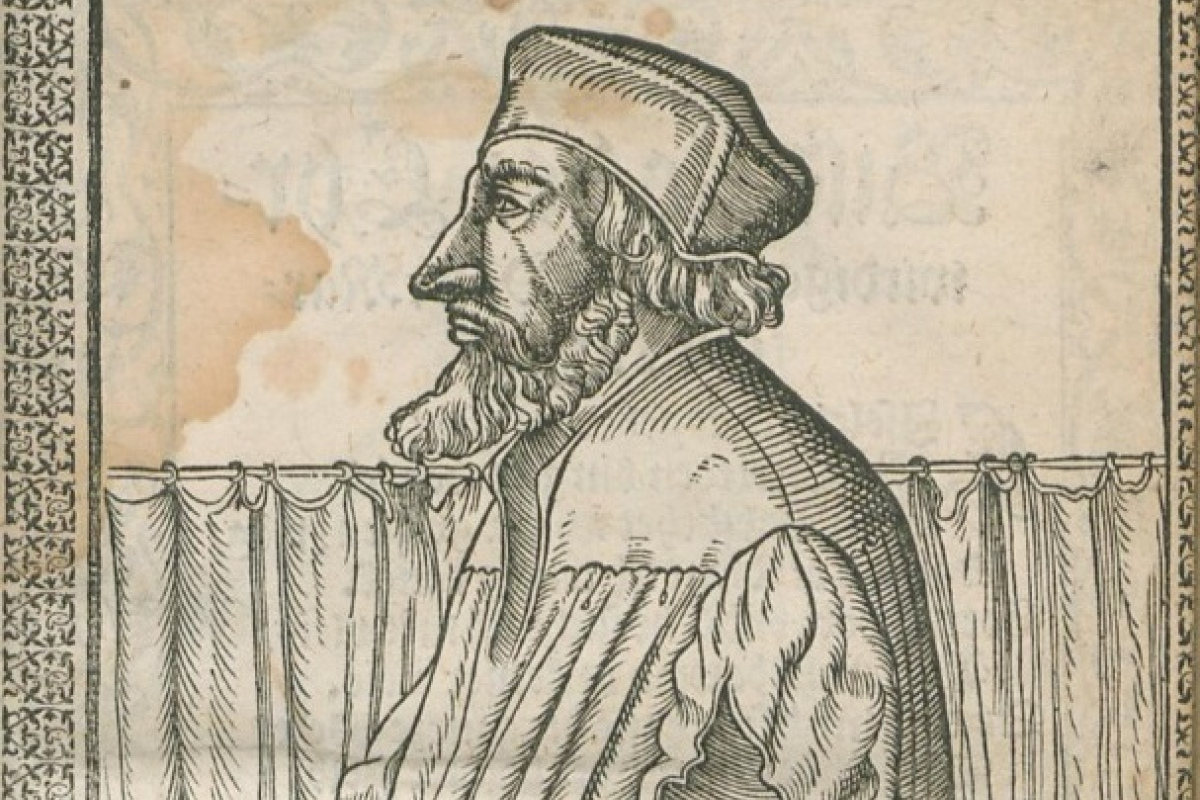 Bildnis Jan Hus von Johann Agricola, 1562