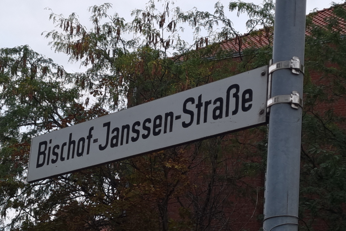 Bischof-Janssen-Straße in Hildesheim