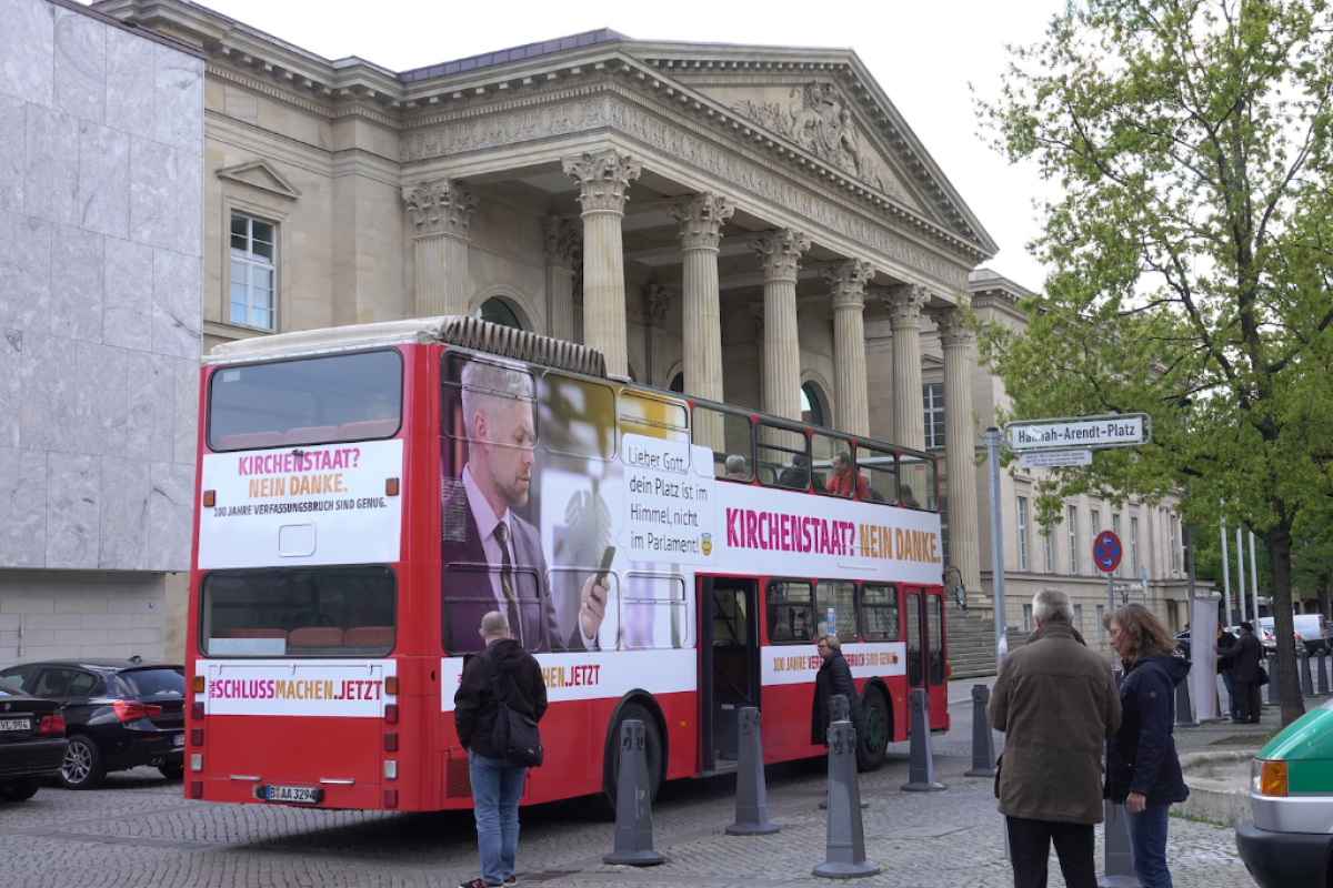 Der Bus in Hannover