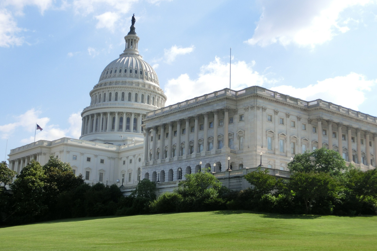 Das Kapitol in Washington D. C., Sitz des US-Kongresses
