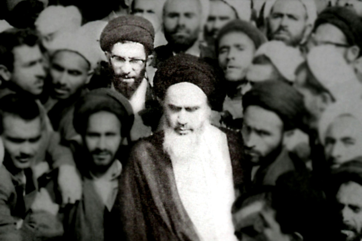 Ruhollah Chomeini und Ali Chamenei