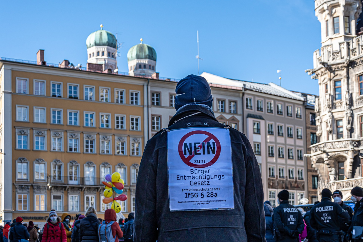 Querdenker-Demo in München