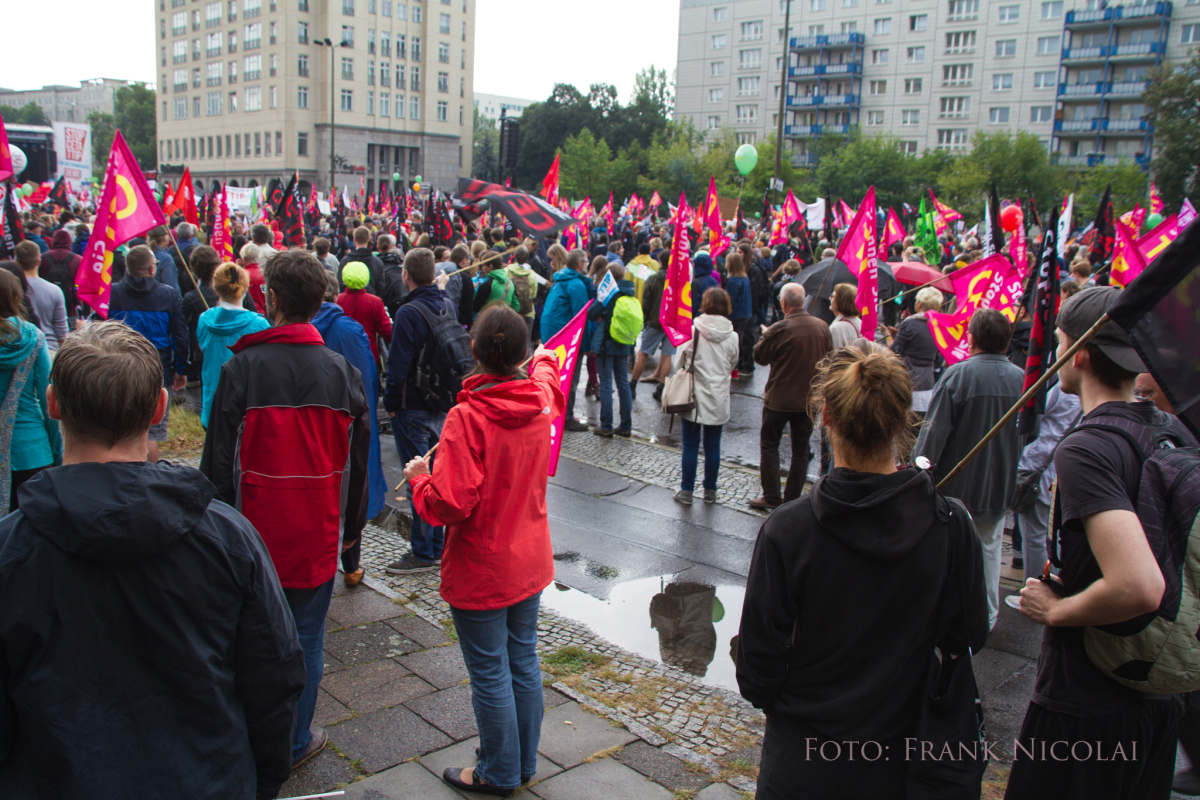 Demo gegen TTIP und CETA