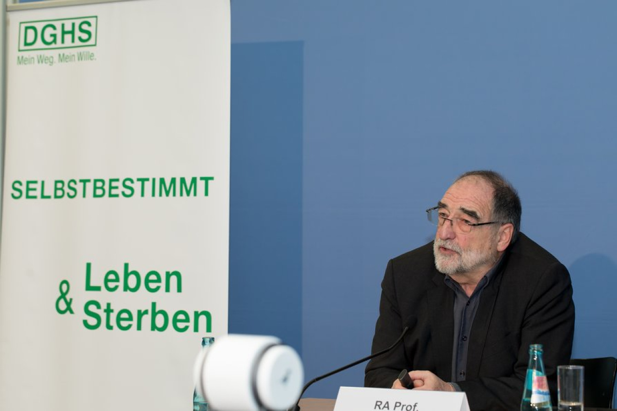 DGHS-Präsident Prof. Robert Roßbruch
