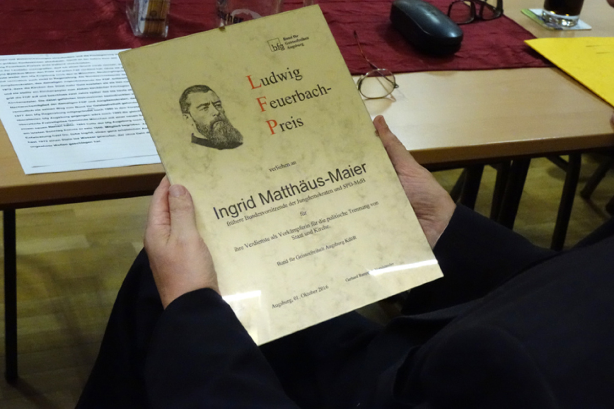 Ludwig Feuerbach Preis 2016