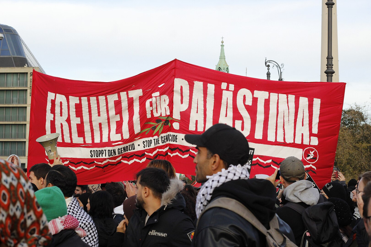 Palästina-solidarische Demonstration
