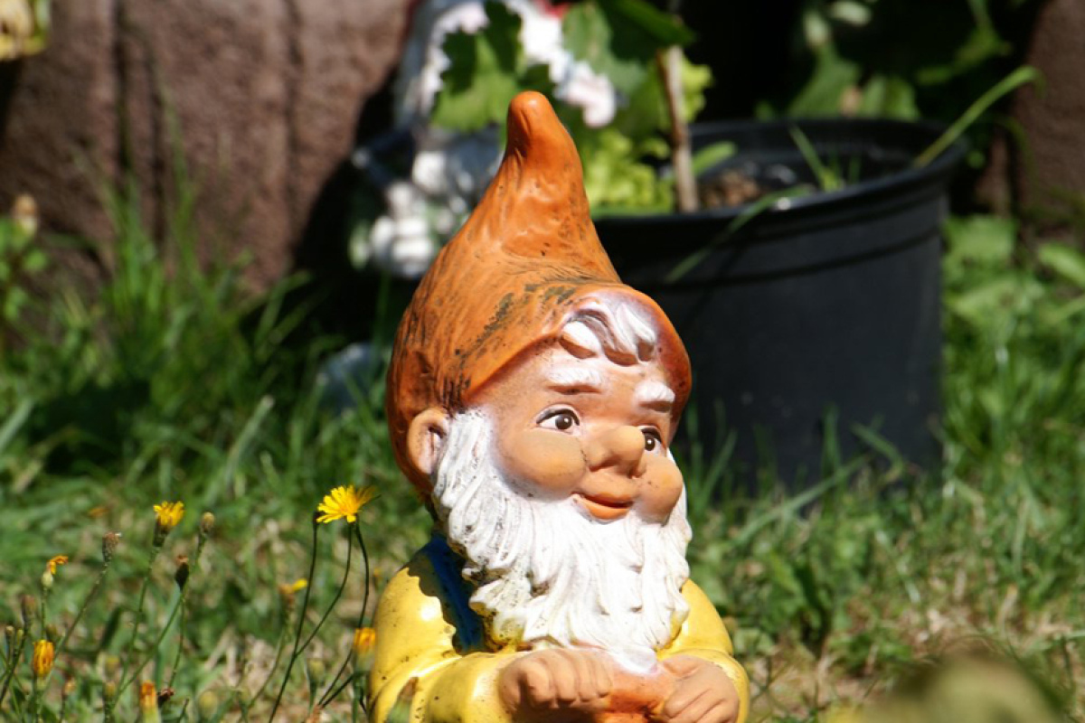 Des Kleinbürgers Liebling: der Gartenzwerg