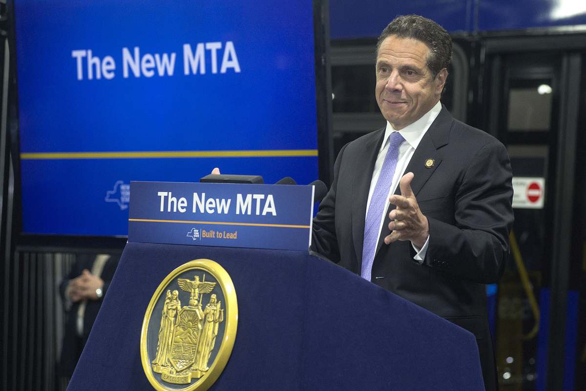 Gouverneur Cuomo (hier bei einem öffentlichen Auftritt im Mai 2016) unterschrieb den "Reproductive Health Act".