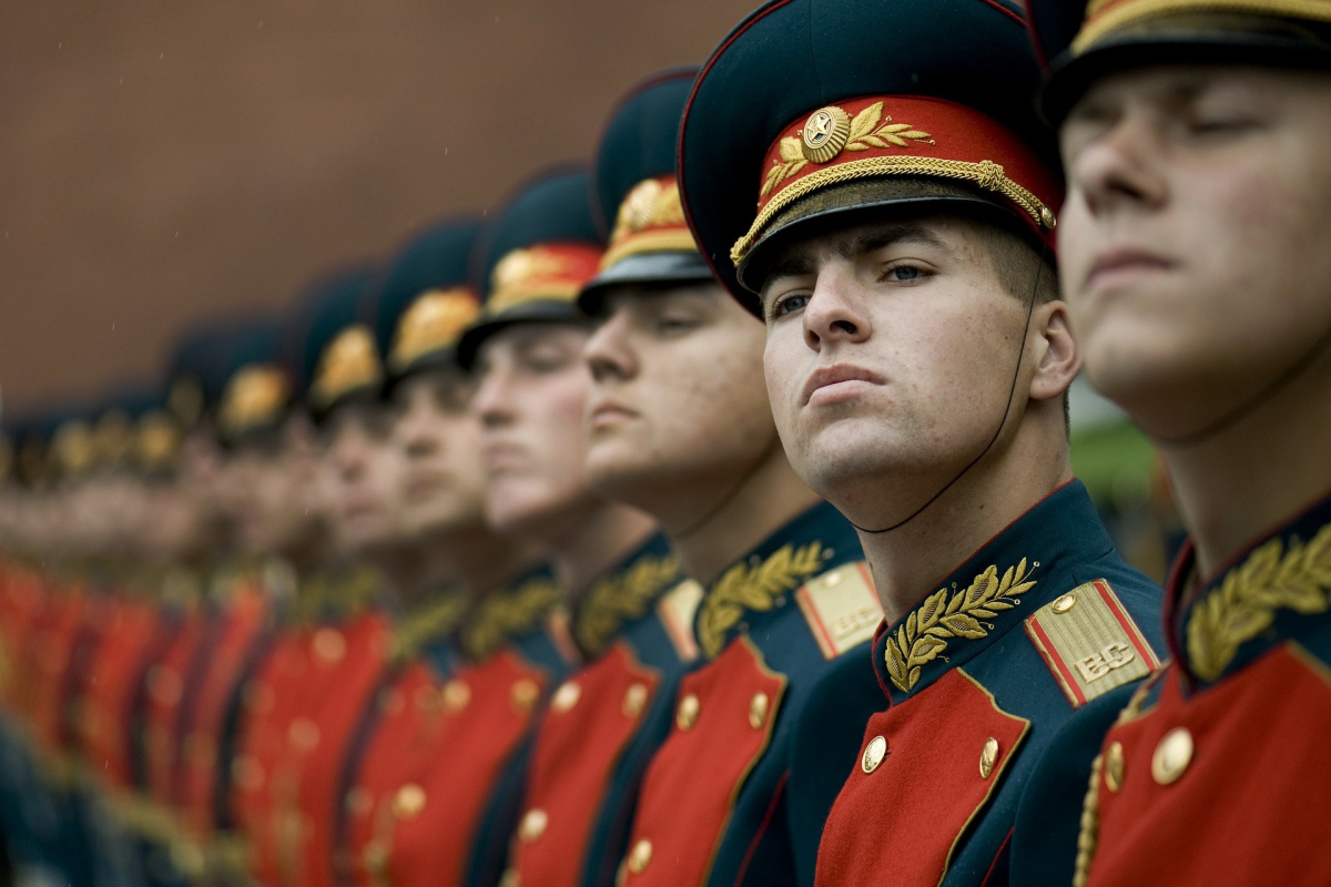 Russische Soldaten