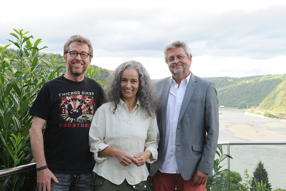 Das neue Präsidium: Wolf Steinberger, Assunta Tammelleo, Manfred Isemeyer